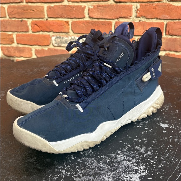 Jordan Pronto React Navy Blue Sneakers size 12 - Picture 4 of 7